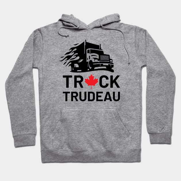 Truck Trudeau Hoodie by Moe Tees